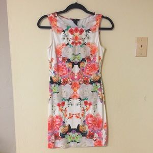 Floral Bodycon Dress