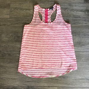 Stripe Racerback Hi-lo Tank