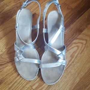 Wedged sandals