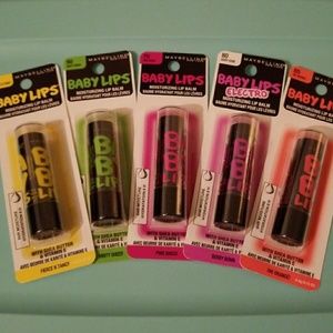 5 Babylips Lip Gloss