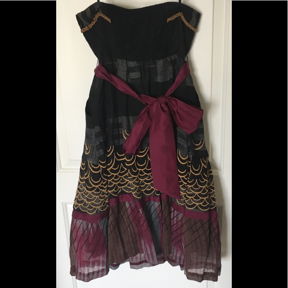 Anthropologie strapless dress - Picture 2 of 7