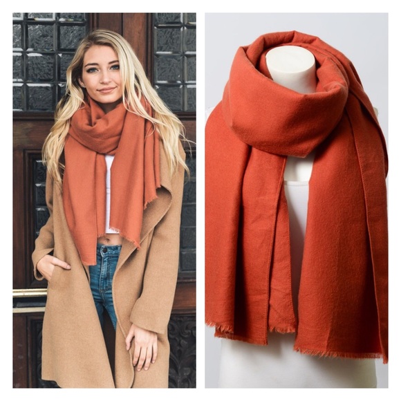 New Arrival- Solid Blanket Scarf - Picture 3 of 4