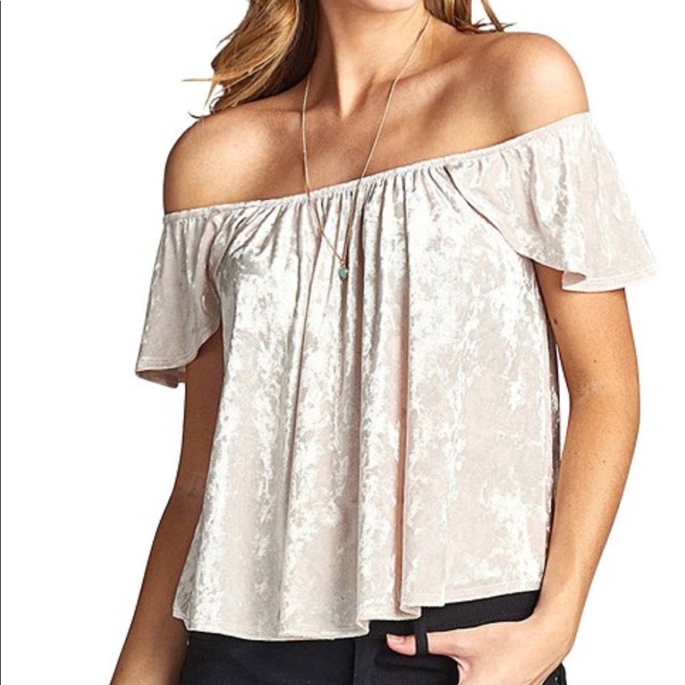Off the shoulder top