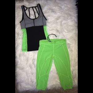 Bebe sport matching workout set! Size small