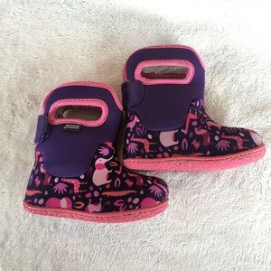 Toddler Girls Bogs Boots pink