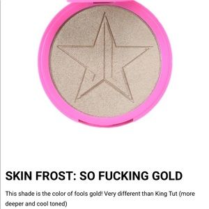 Jeffree Star Skin Frost "So Fucking Gold"