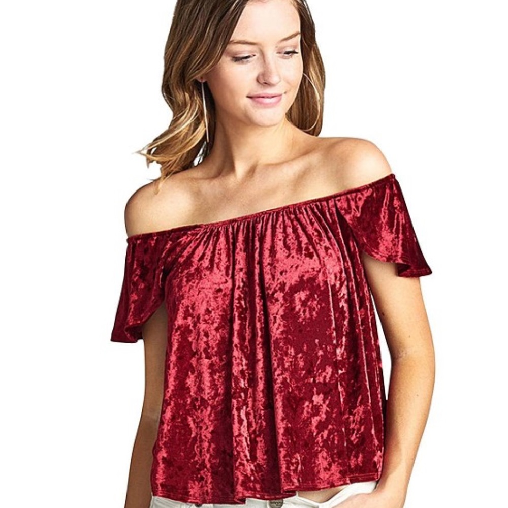 Off the shoulder top