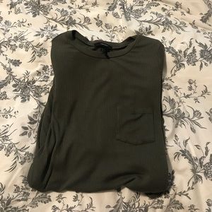 Tight army green forever 21 dress