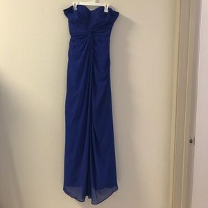 Royal Blue Bridesmaid Dress