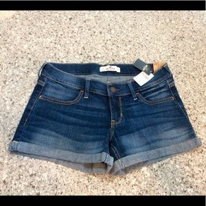 HOLLISTER blue jean shorts