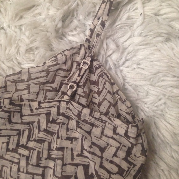 The Limited knot front silk pattern print cami - Picture 8 of 9