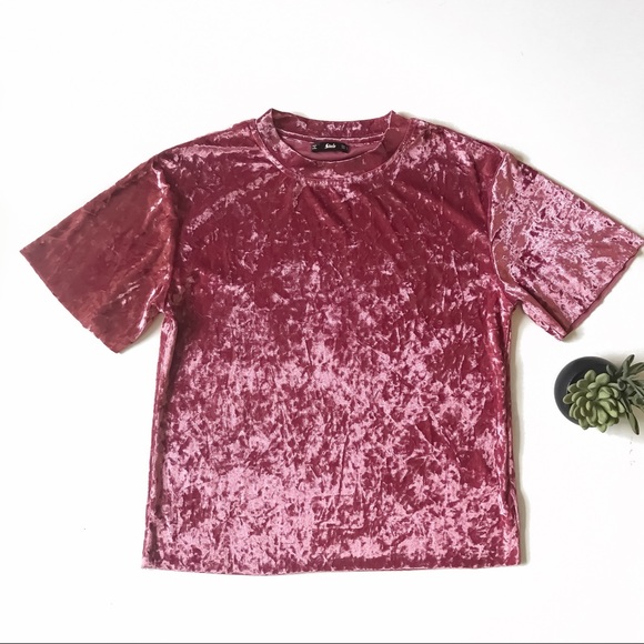 Pink Velvet Top - Picture 3 of 8