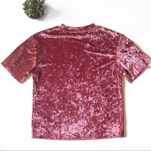 Pink Velvet Top - Picture 4 of 8