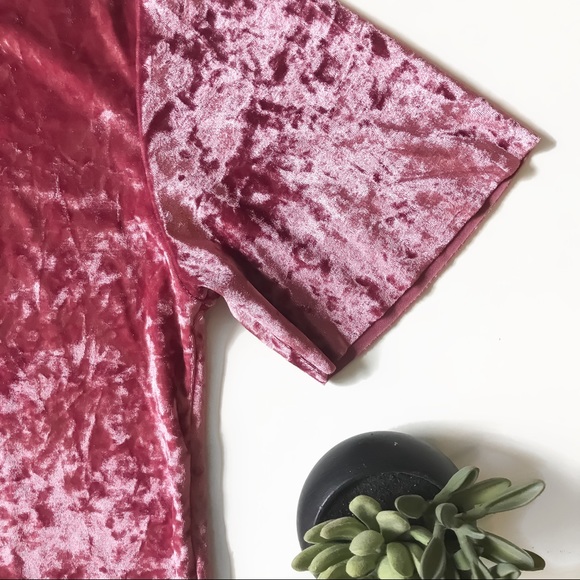 Pink Velvet Top - Picture 6 of 8