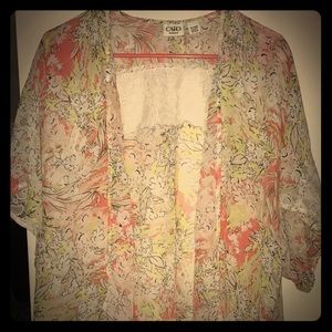 Sheer Cato Cardigan/kimono