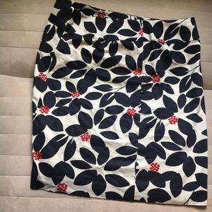 Floral print pencil skirt from Talbots