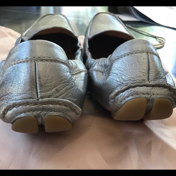 Prada Scrunchable Loafer in Color Silver, Sz 39.5. - Picture 7 of 7