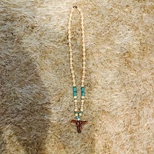 Bull Head Necklace