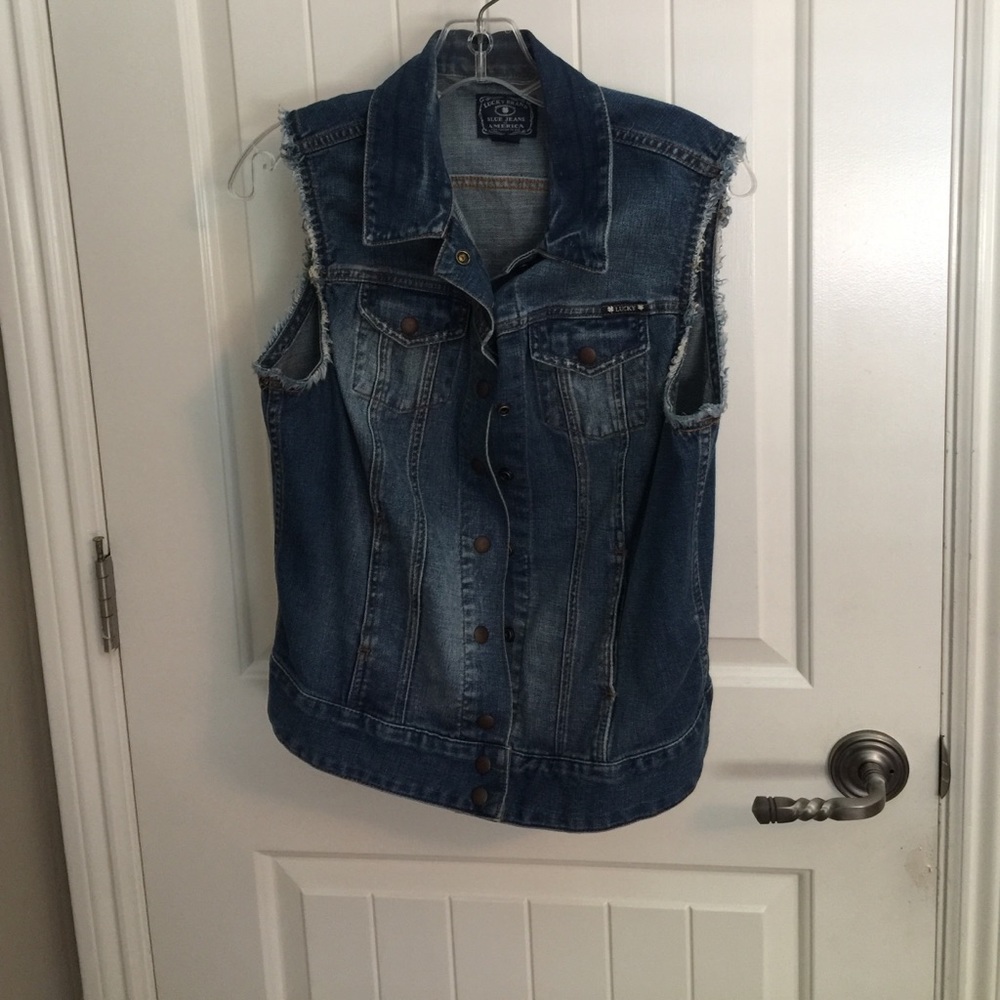 Lucky Brand Jean Vest