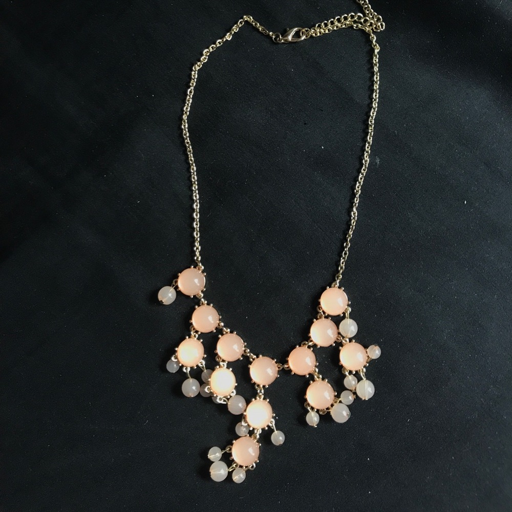 Gold and coral necklace