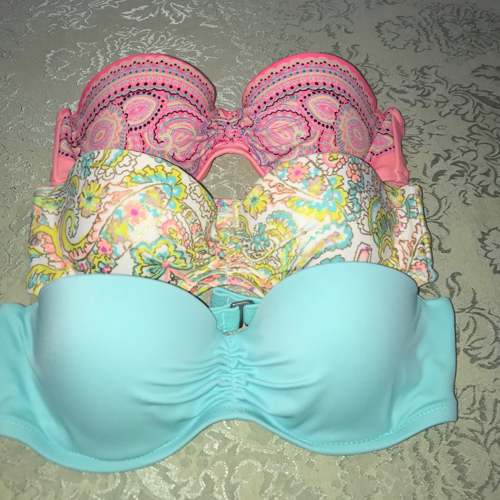 3 Victoria's Secret bikini tops