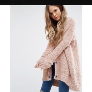 Free People Boucle Cardigan