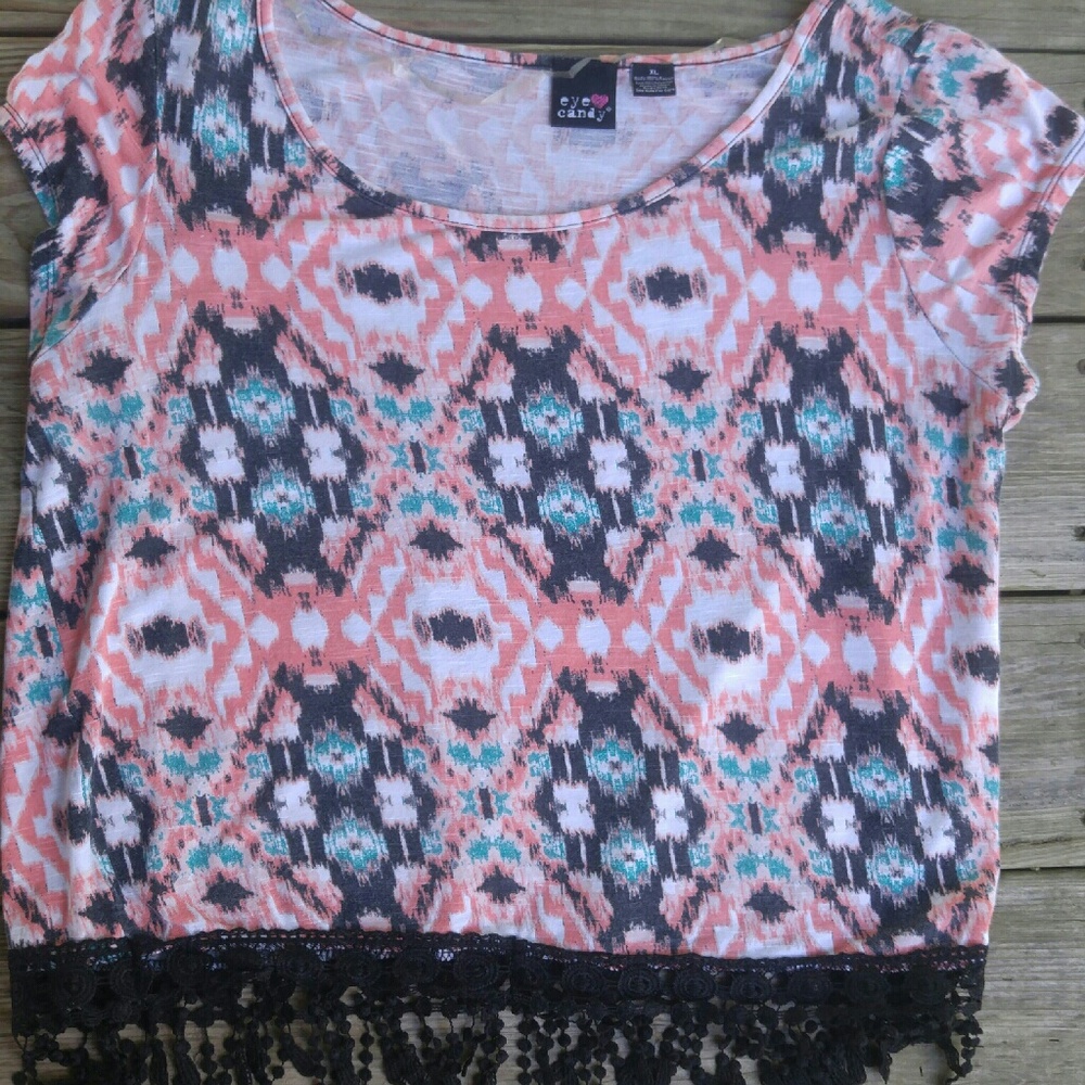 Cute top with fringe