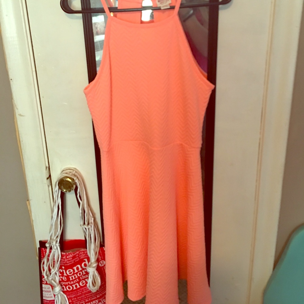 Mossimo coral dress