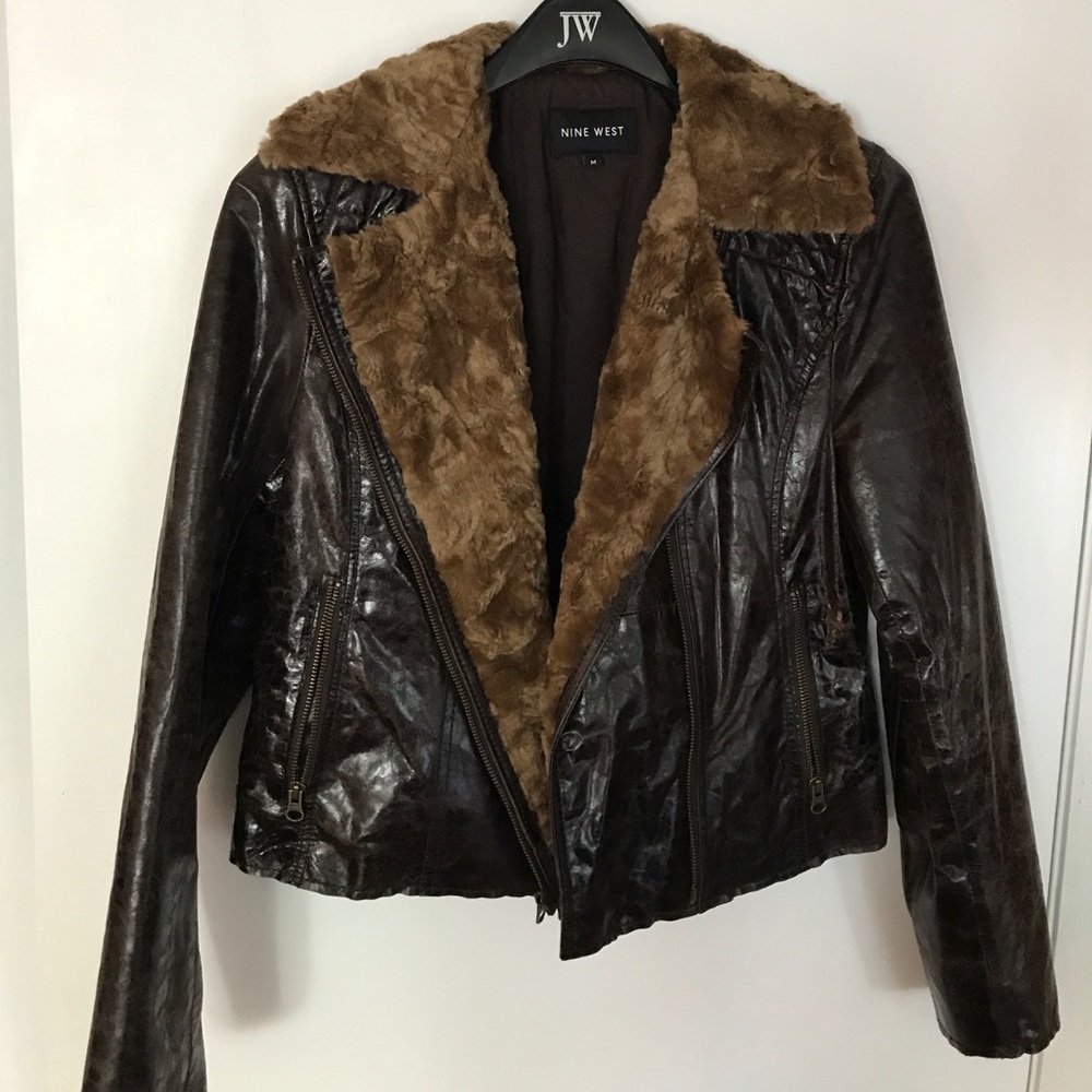 Leather jacket