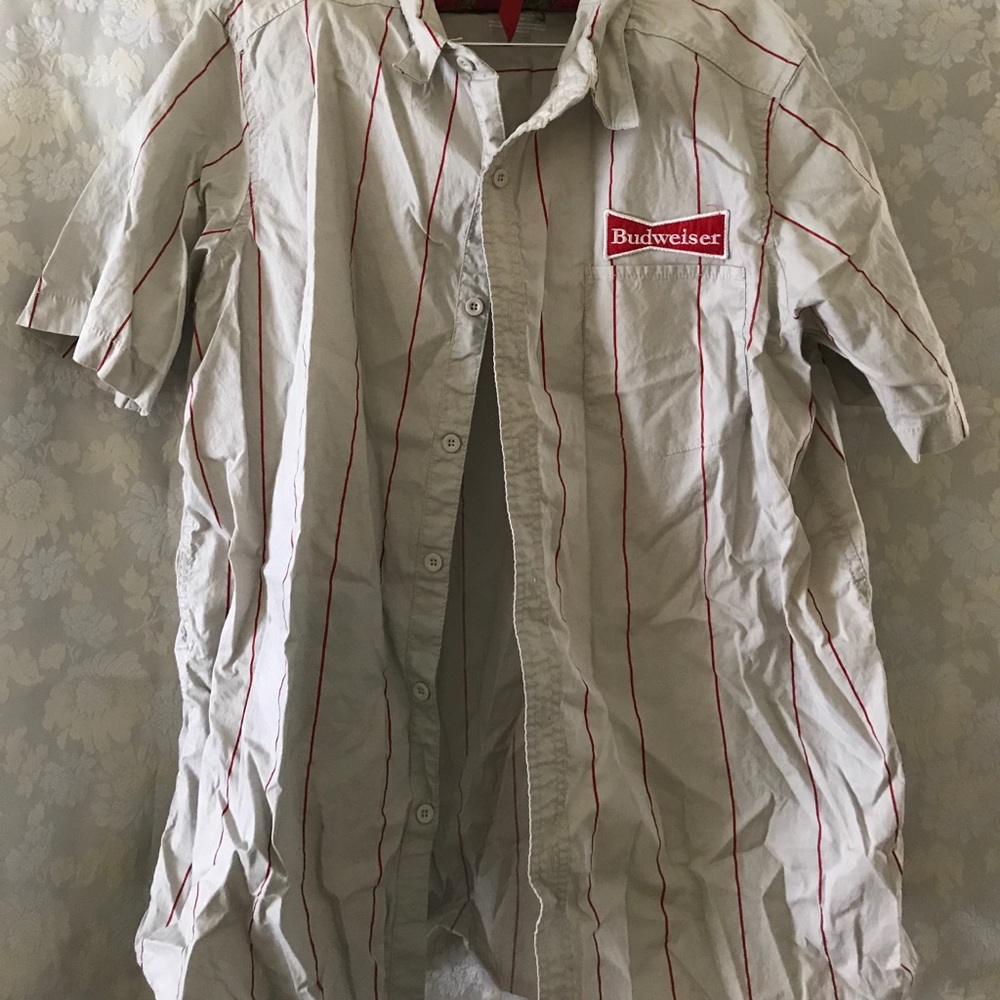 Budweiser Button Down