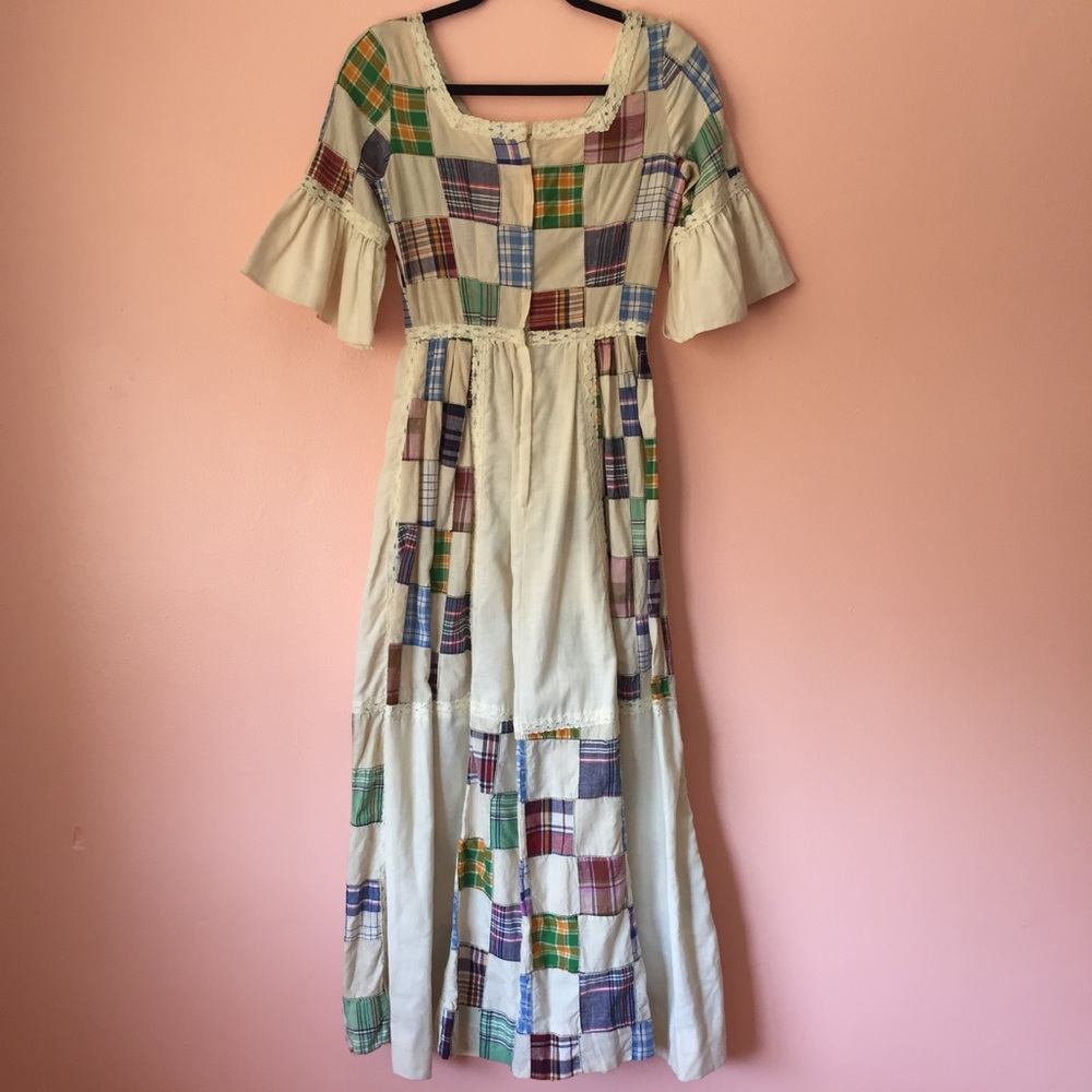 Vintage Patchwork Dress - Picture 3 of 4