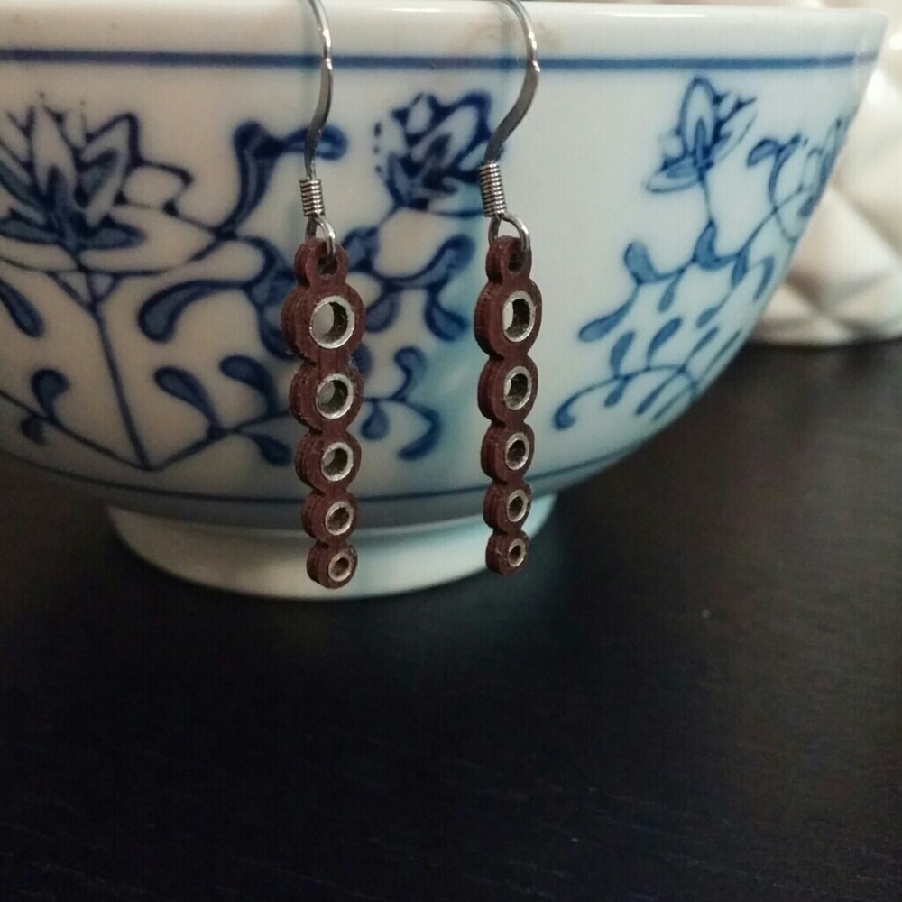 3/$15 Wood Earrings