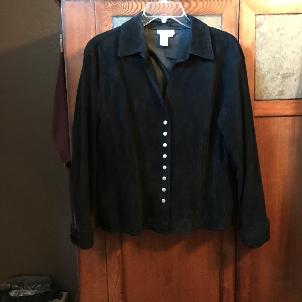 Coldwater Creek Suede Jacket