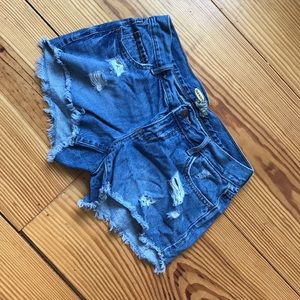 Old navy diva jean shorts
