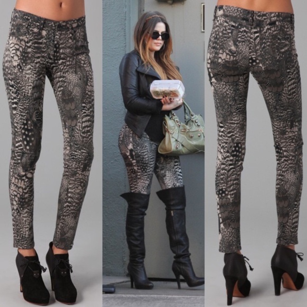 Rag & Bone feather skinny pants