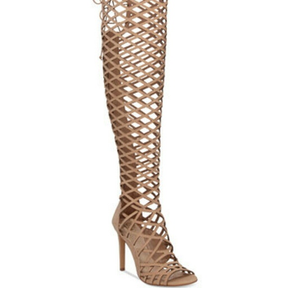 vince camuto thigh high heels