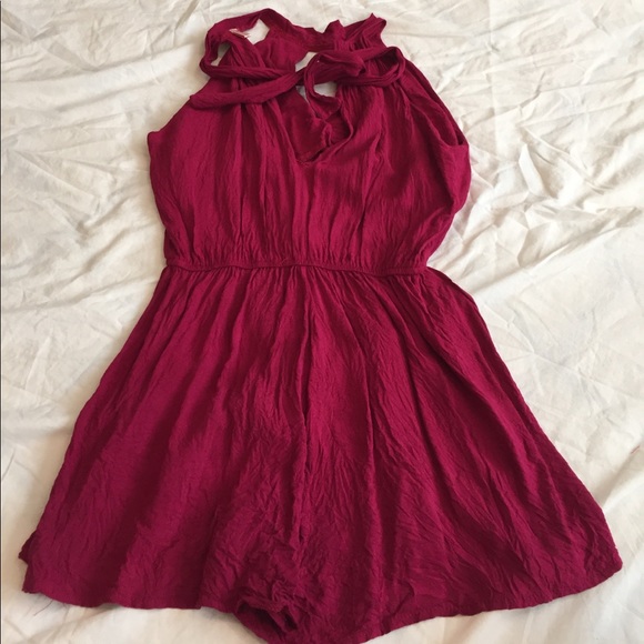 Red romper - Picture 4 of 4