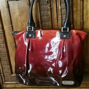 **SALE** L.A.M.B Manchester Ombré Handbag in Red