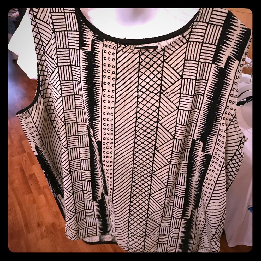 African-inspired tank top