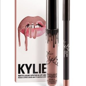 KYLIE Matte Liquid Lipstick & Lip Liner- MALIBOO