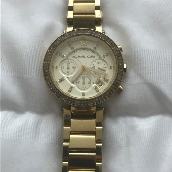 Michael Kors gold plated watch main image 5