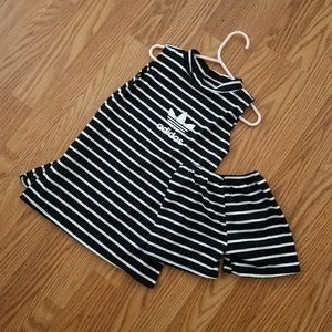 Toddler girl Adidas outfit!