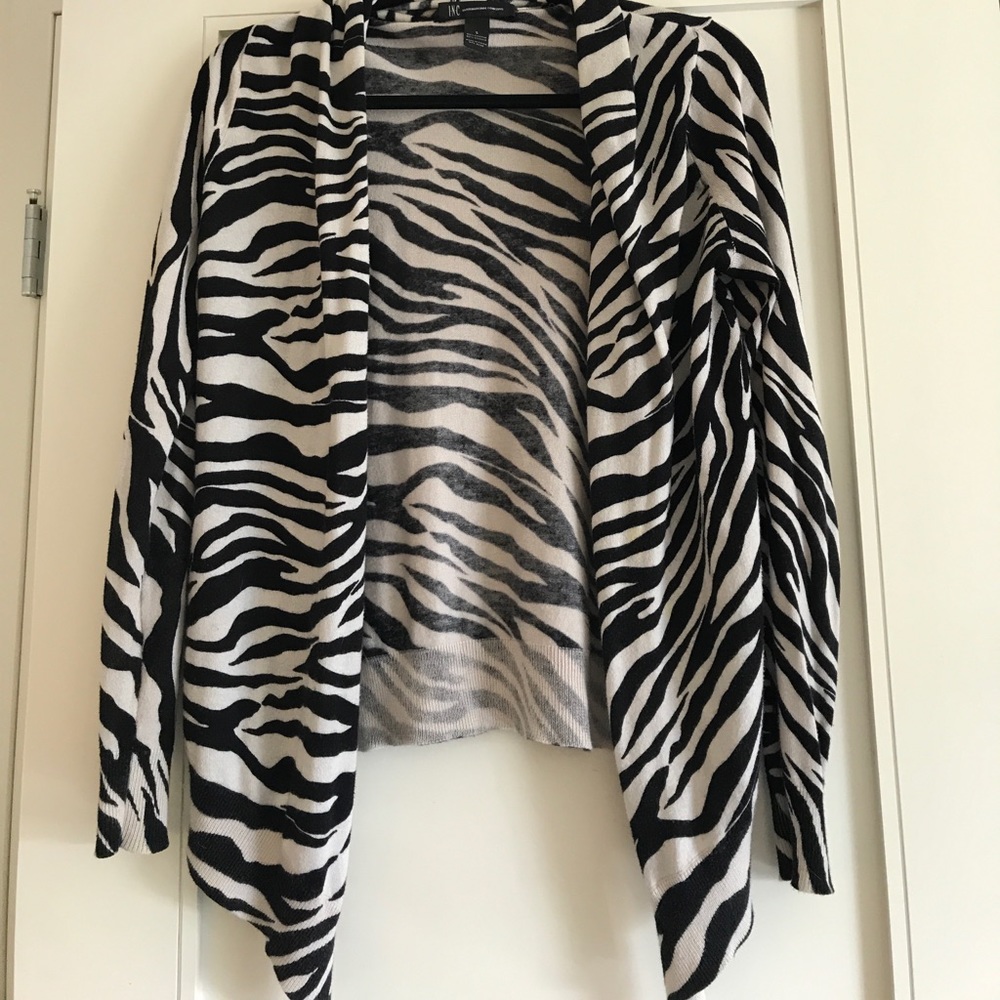 Zebra cardigan