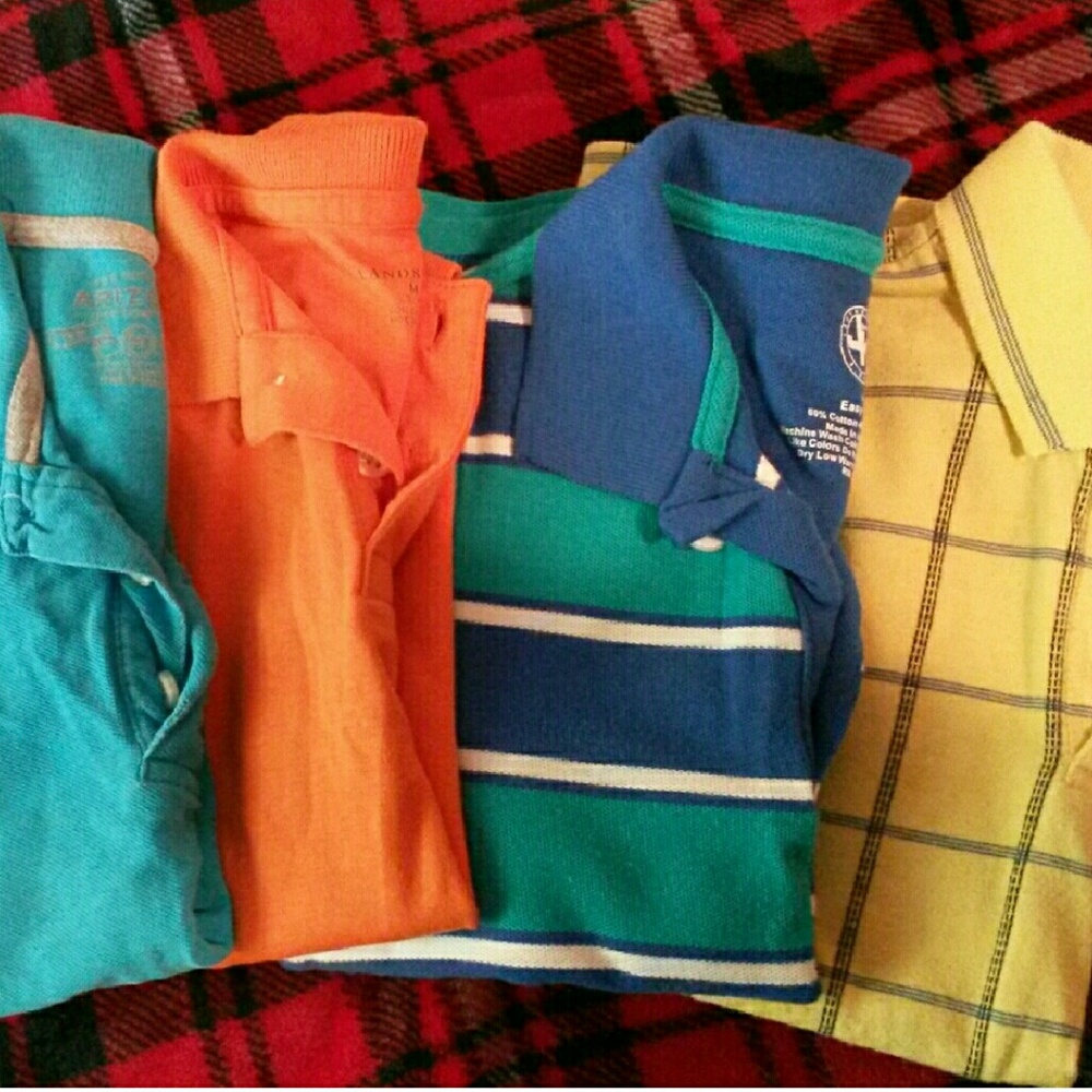 Bundle of NAME BRAND POLOS