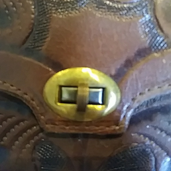 VINTAGE GAITAN HAND TOOLED LEATHER PURSE - Picture 6 of 6