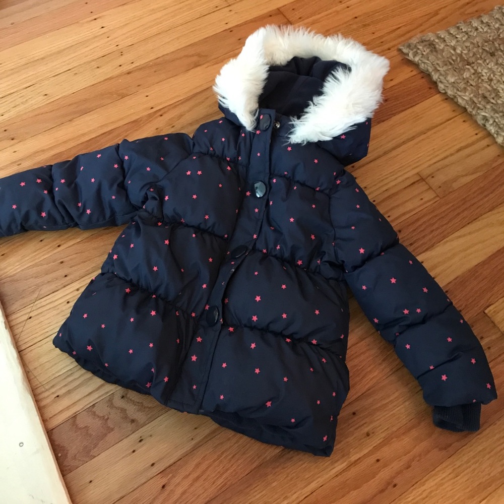 Beautiful toddler puffer coat