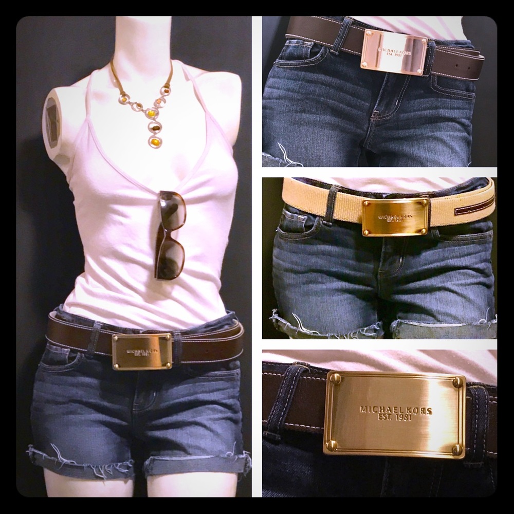 🎉Michael Kors Classy Reversible Ladies Belt L/XL