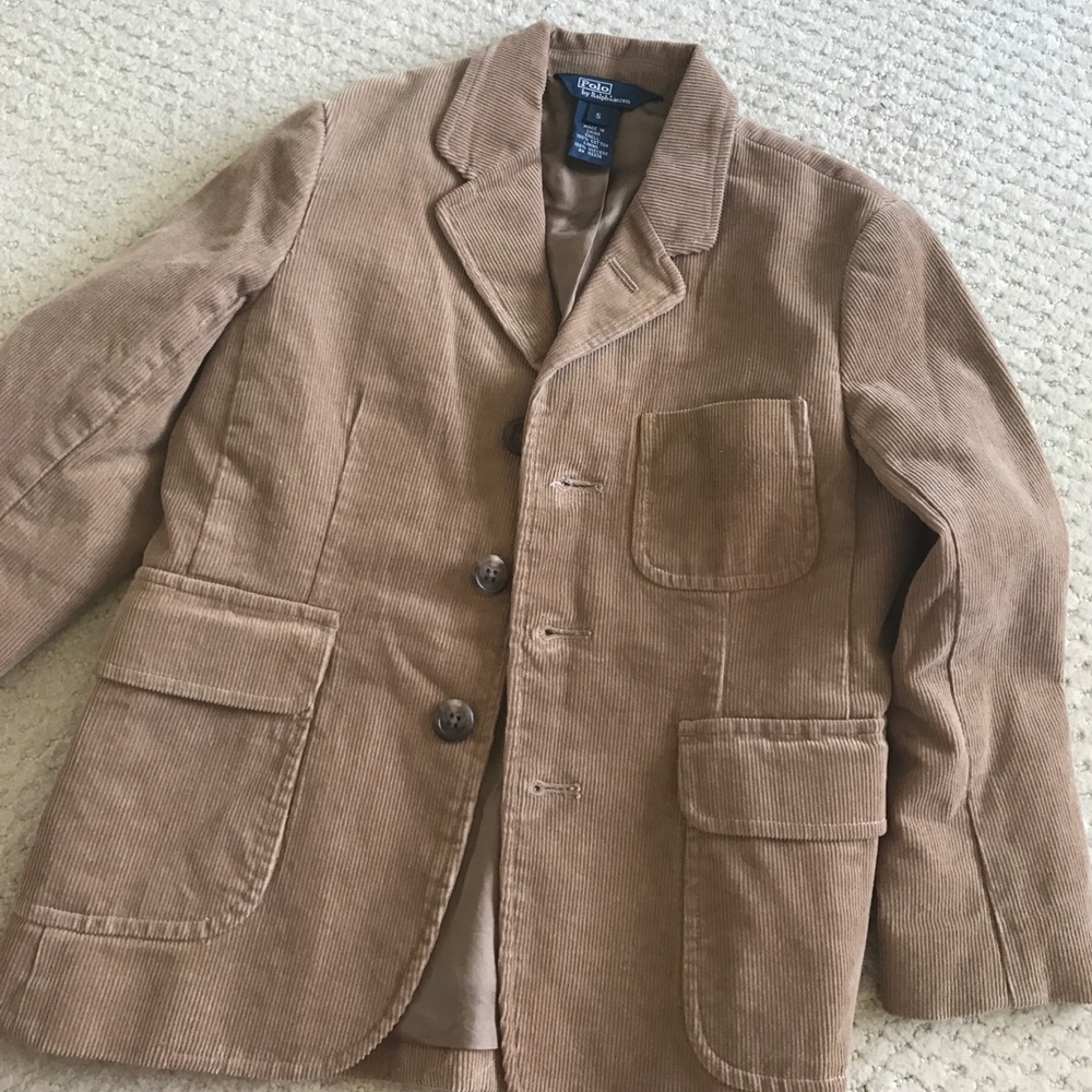 Tan corduroy blazer from Polo Ralph Lauren