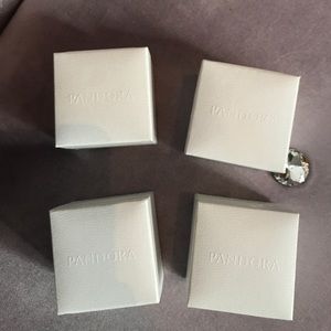 FOUR Pandora ring boxes