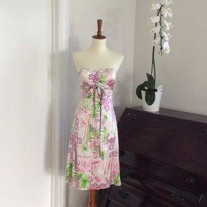 Lilly Pulitzer Strapless/Convertible Dress, 00